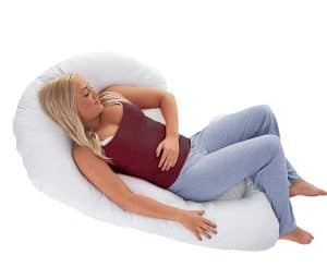 COMFYSURE C shaped pregnancy pillow